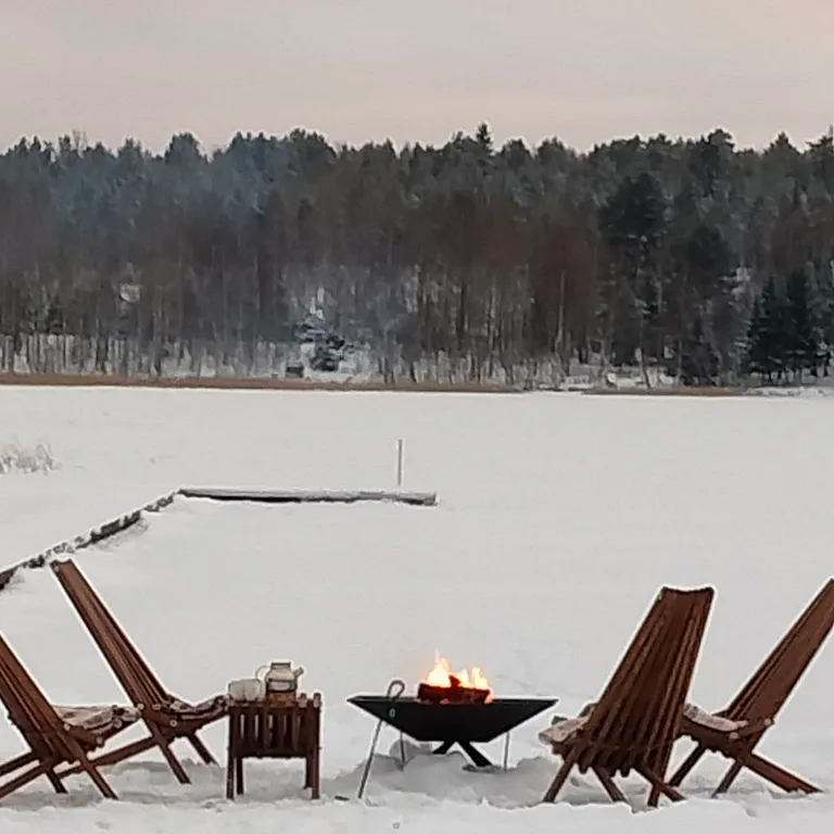 Дом в Карелии на берегу Онежского озера