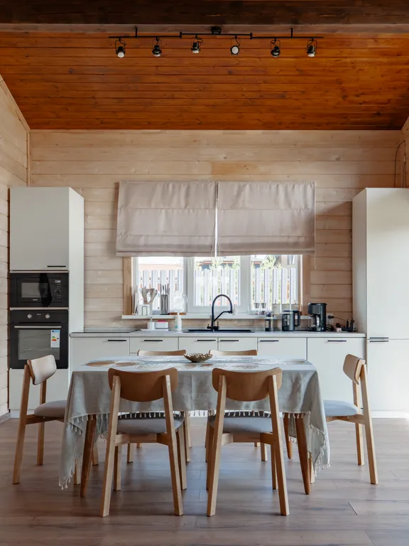 Коттедж Уютный дом с камином и сауной у Охта Парка — аренда посуточно в Мистолово