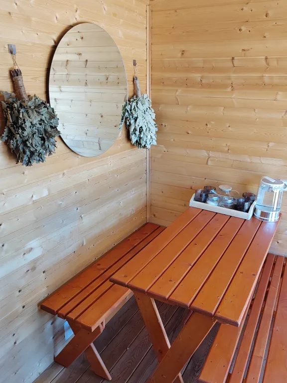 Коттедж Дом с тёплым бассейном и баней — Горячий Ключ