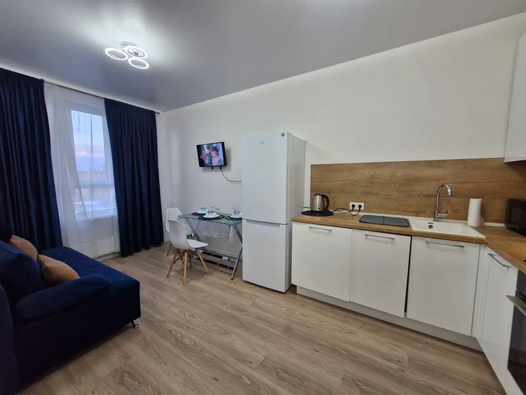 Красивая квартира с гостиной и спальней рядом с Мытищи парк