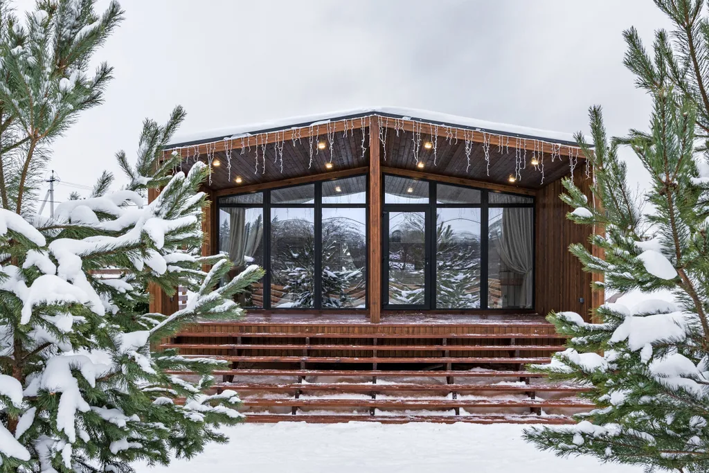 Семейный коттедж с 2 спальнями и мангальной зоной