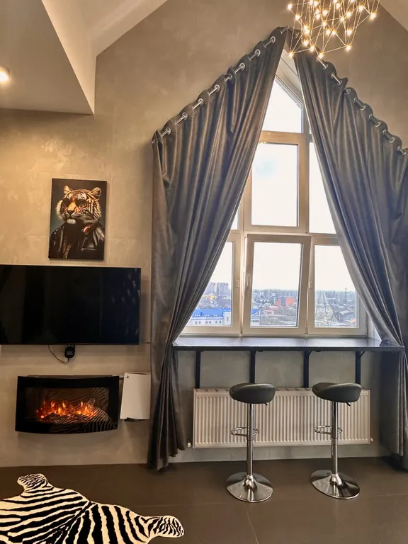 Панорамный Лофт с джакузи и PS5