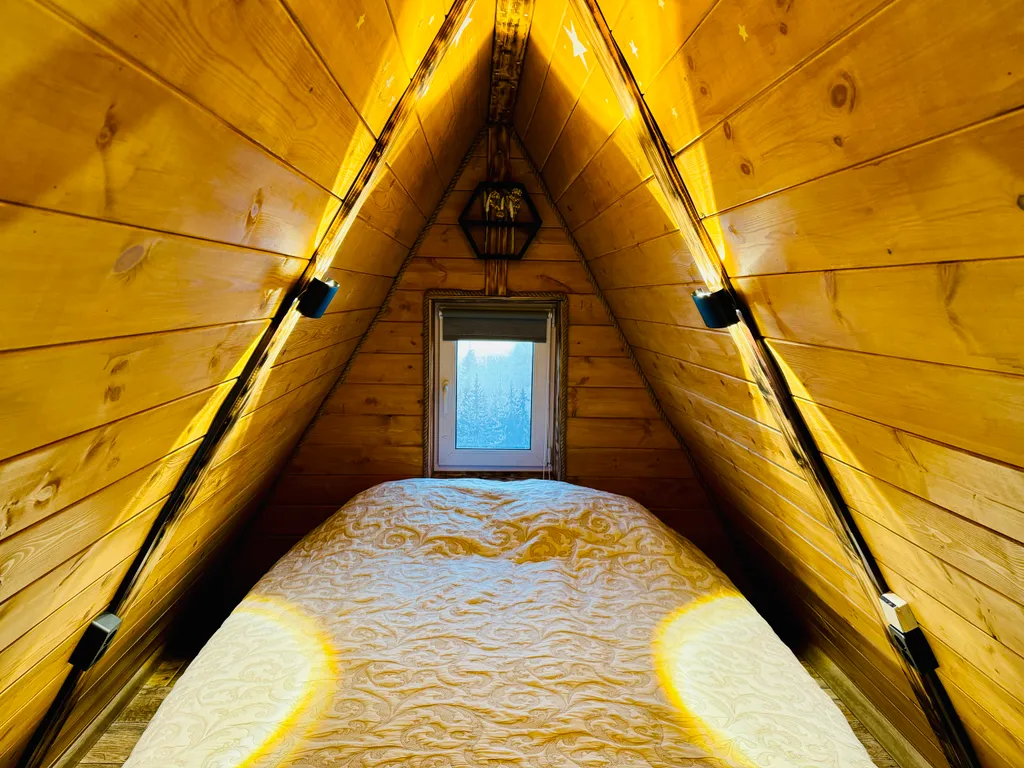 Уютный A-frame дом