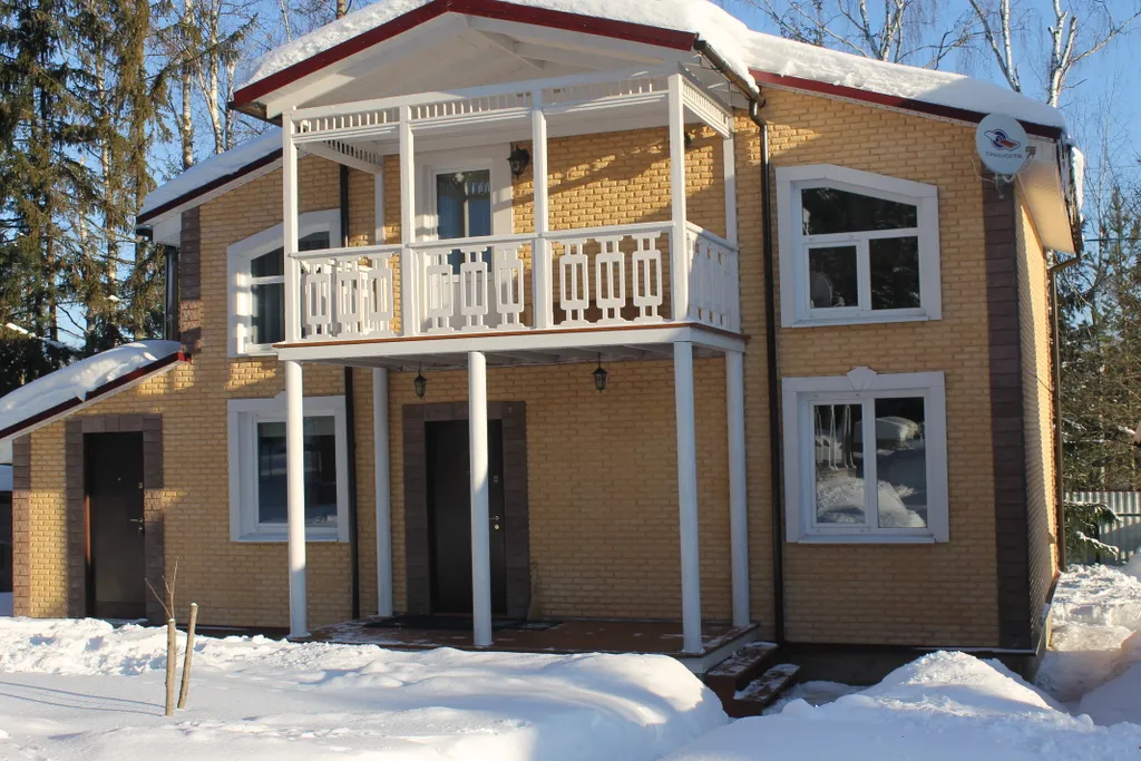 Коттедж Загородный уютный дом с баней и калиткой в лес — Большие Семенычи