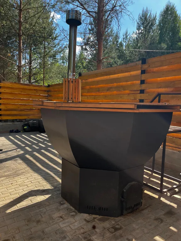 Дом в сосновом лесу