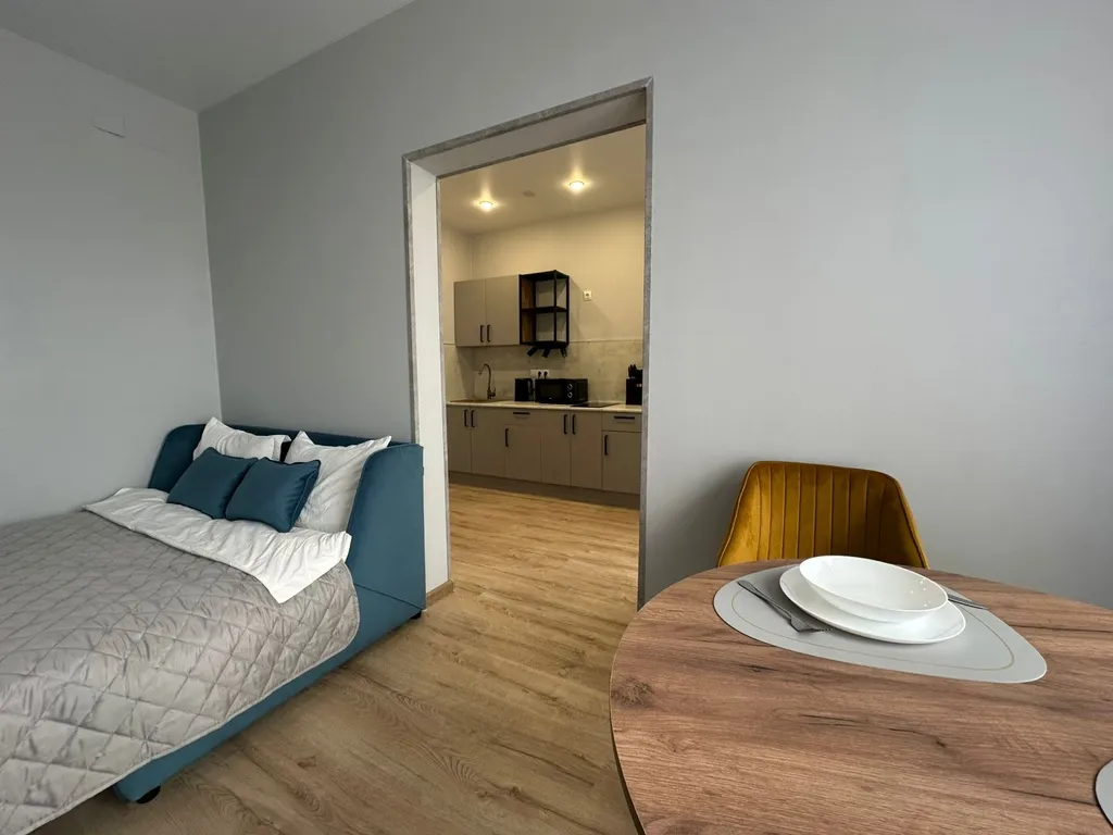 Уютная студия с балконом