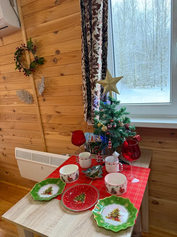 Уютный дом с террасой вблизи Пушкинских Гор