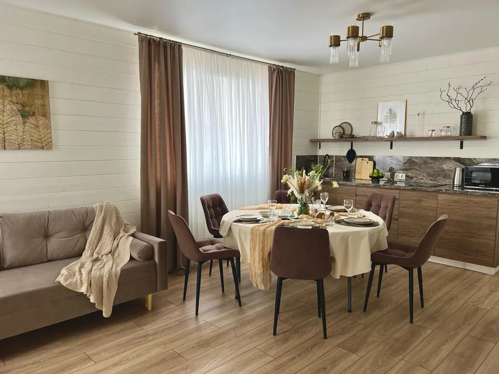 Новый гостевой дом с дизайнерским ремонтом