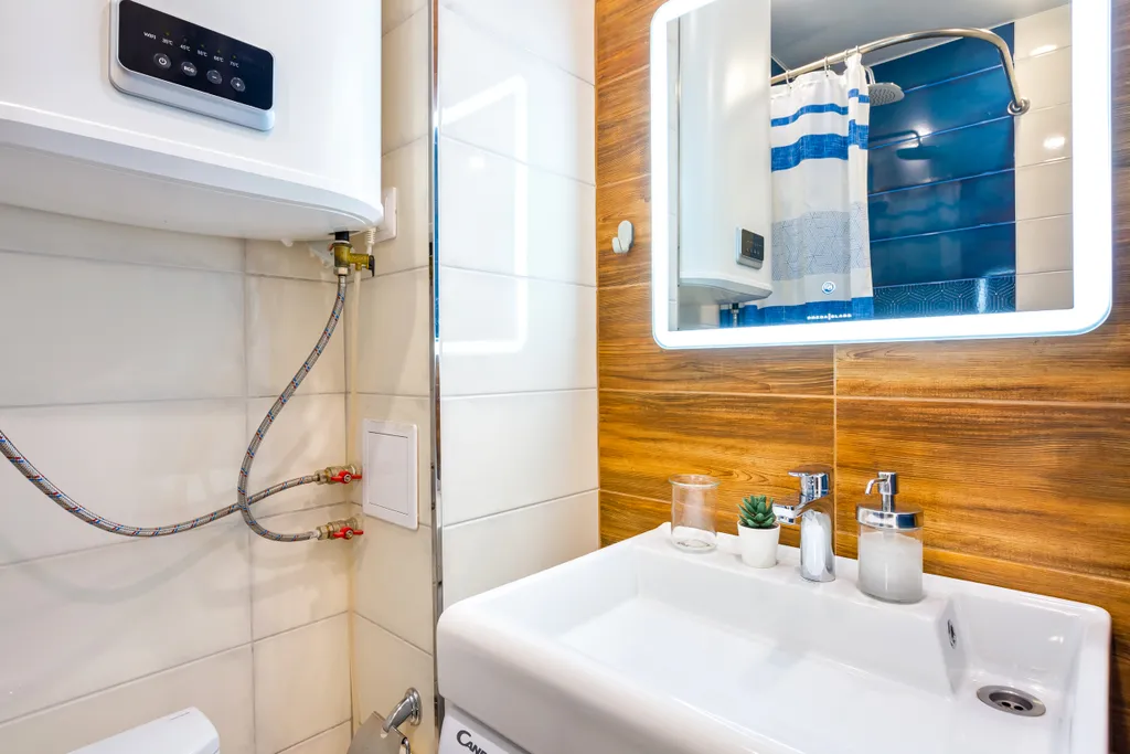 Апартаменты Riverside с панорамным окном в центре