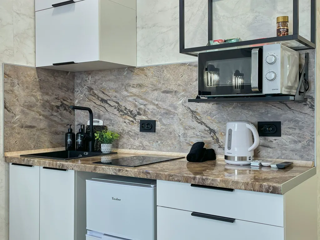 Студия с большой джакузи для двоих