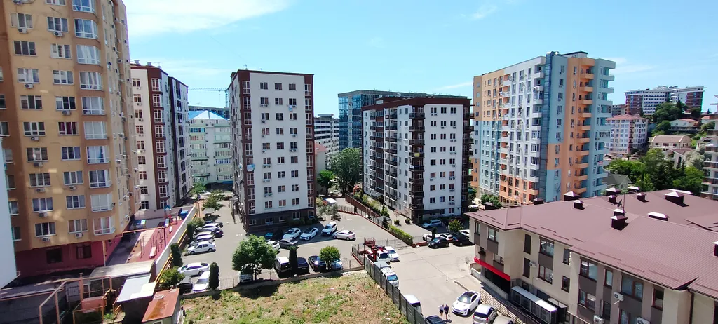 Квартира Квартира Уютная студия ЖК Каньон-2 Волжская 34 на мамайке — Сочи