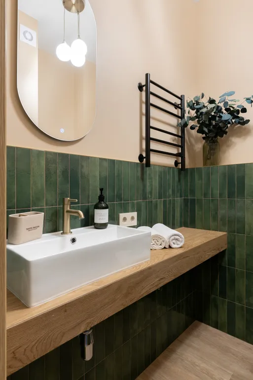 Квартира Двухкомнатная квартира Eco villa у Экспофорума и Пушкина — Санкт-Петербург