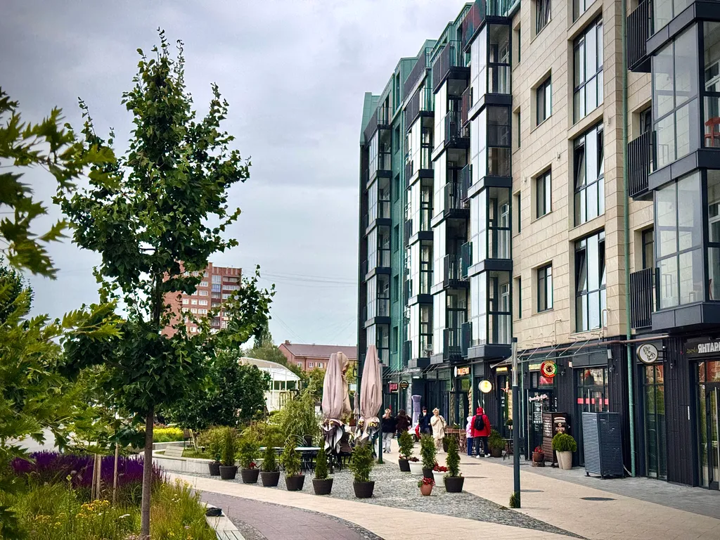 Квартира Квартира Каникулы в Кениге с видом на реку и балконом в Рыбной деревне — Калининград