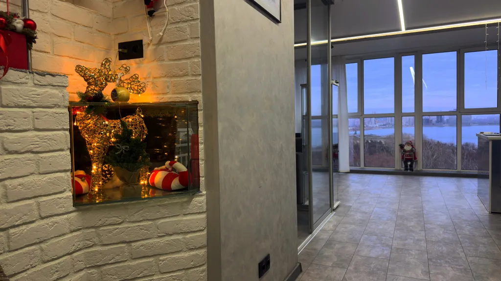 Квартира с панорамным видом на город