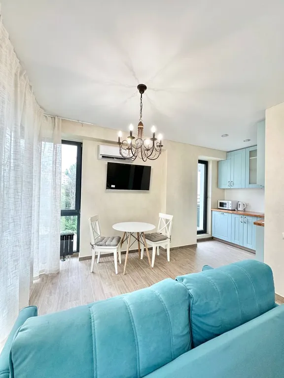 Квартира Апартамент-студия Aquamarine c видом на море — аренда посуточно в Сочи