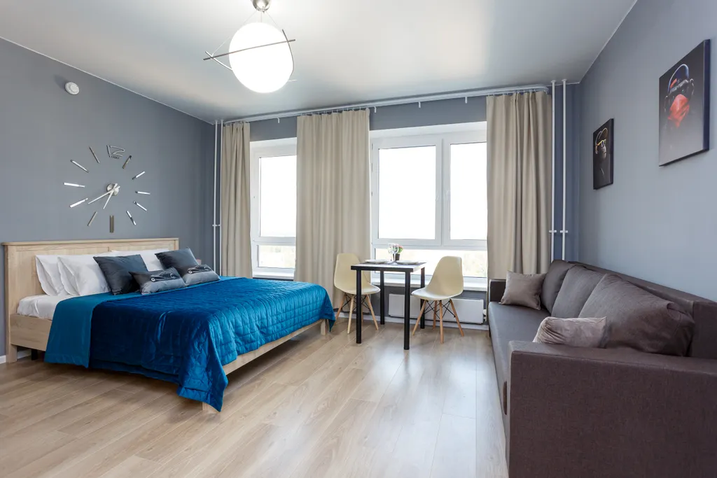 Квартира Дизайнерская студия в ЖК Саларьево Парк — аренда посуточно в Коммунарка