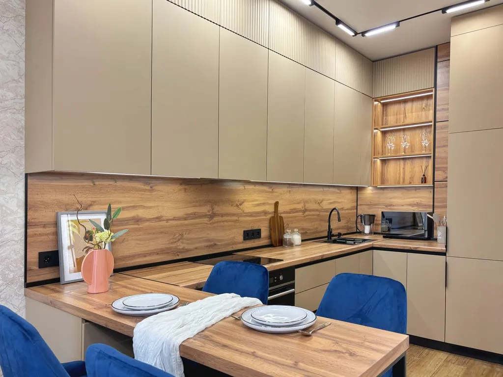 Дизайнерская евродвушка в центре города в топовом ЖК Лесопарковый