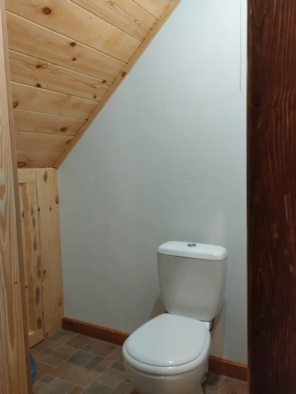 Дом с озером, река, лес