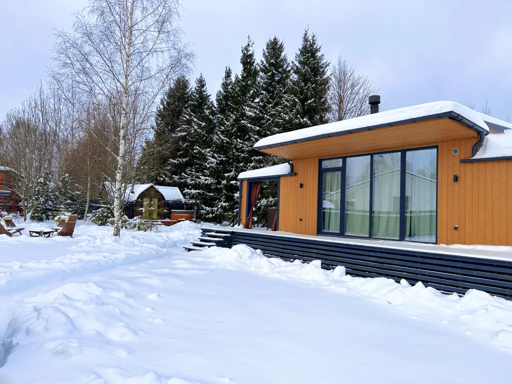 Коттедж Уютный Домик с камином, баней и купелью — Истра