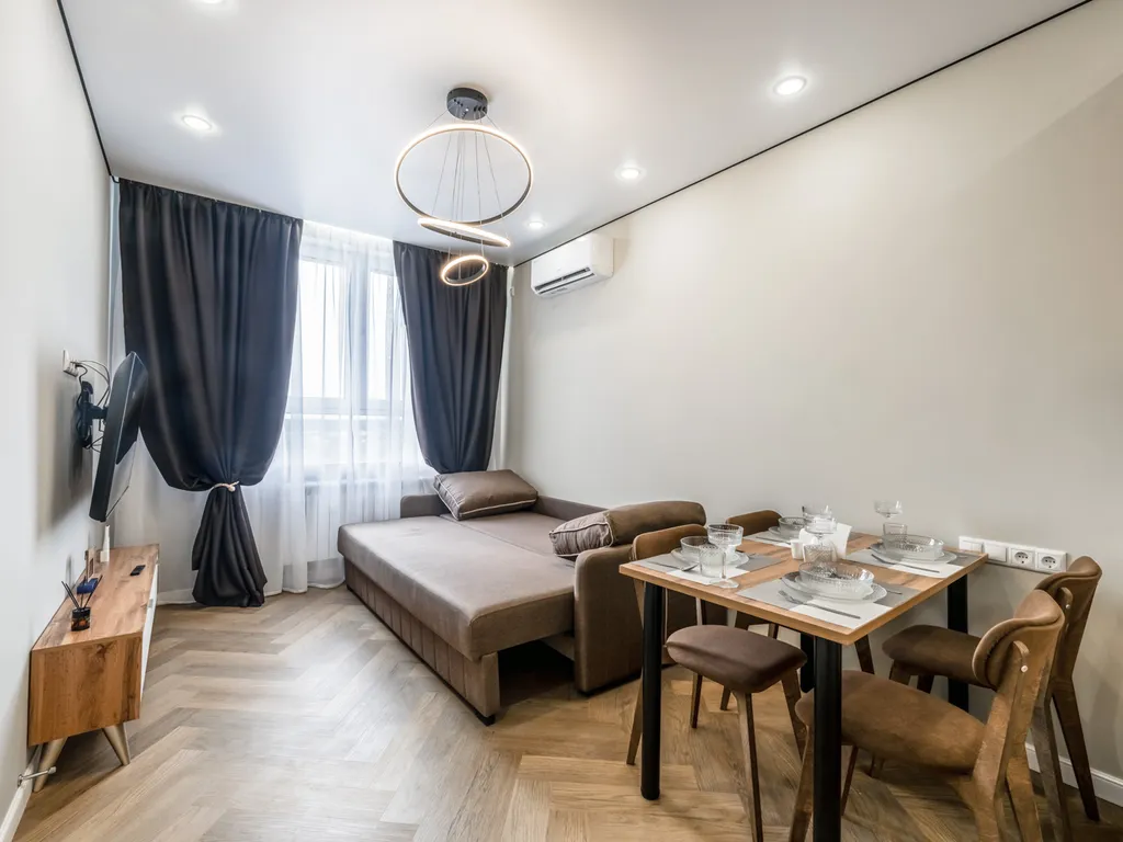 Стильная однакомнатная квартира