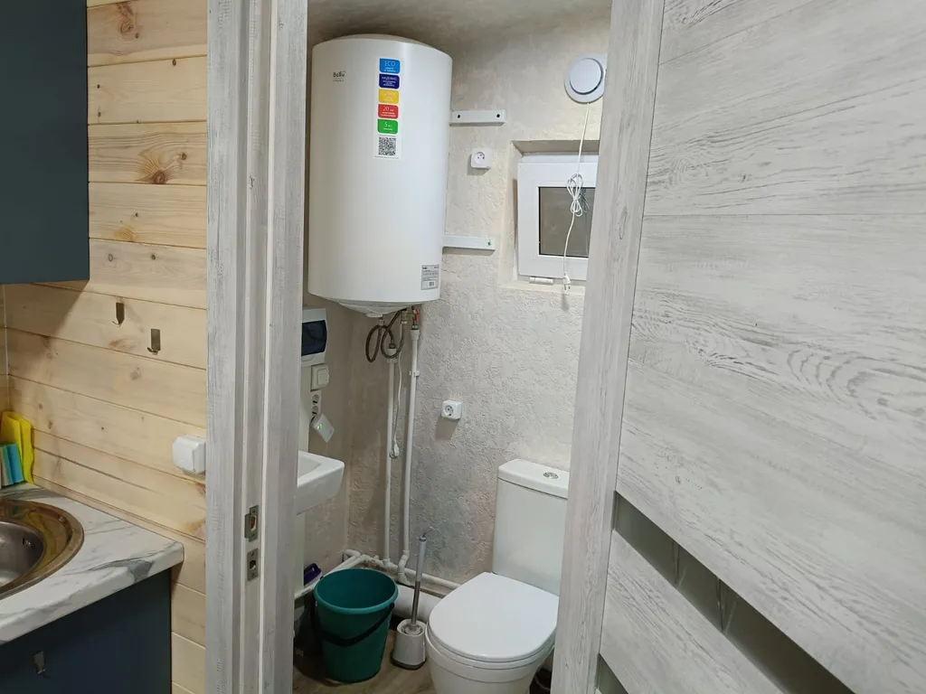 Уютный домик с видом на лес, на озере Увильды