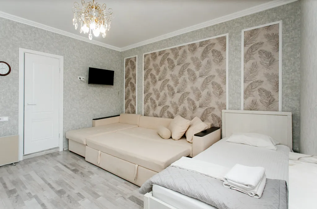 Семейный люкс с кухней на берегу моря