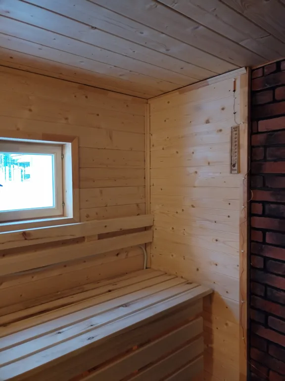 Коттедж Дом с баней в лесу — Агалатово