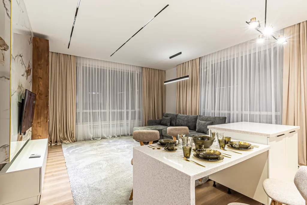 Квартира Vip апартамент в Алматы в ЖК Аль-Фараби 27 — аренда посуточно в Алматы