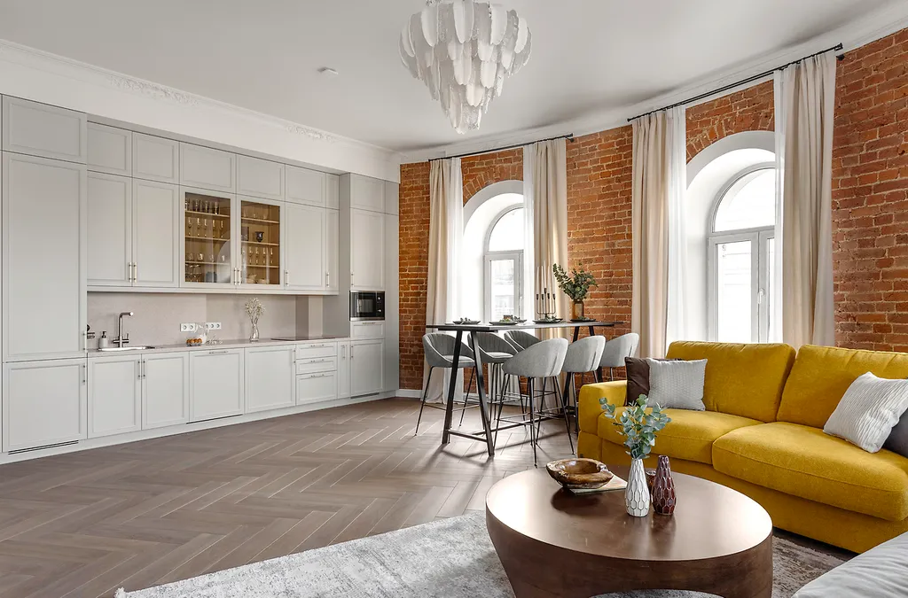 Изысканные апартаменты с панорамным видом на Фонтанку