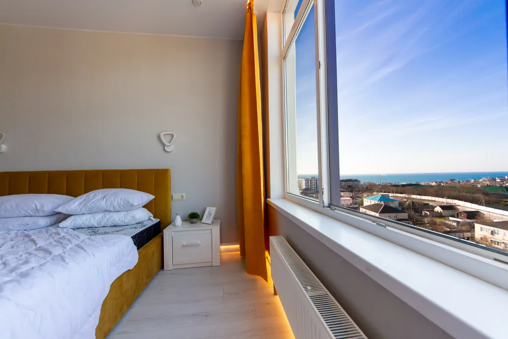 С красивым видом на горы и море