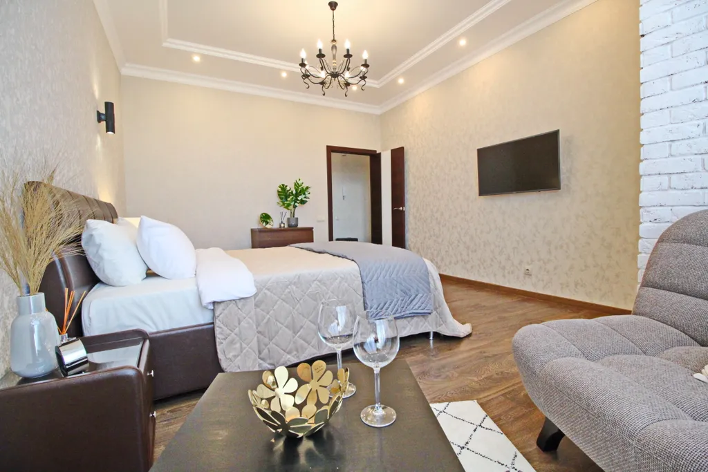 Квартира Уютная квартира в центре города на Кубанской набережной — Краснодар