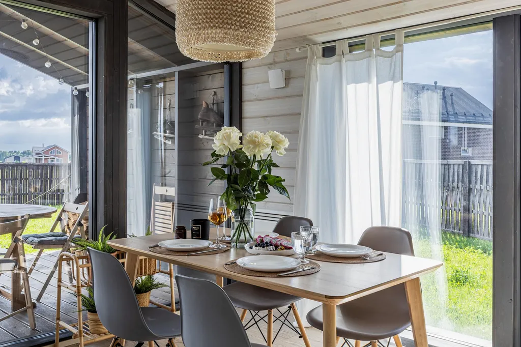 Коттедж Панорамный дом с собственной сауной в элитном поселке — Семеновское