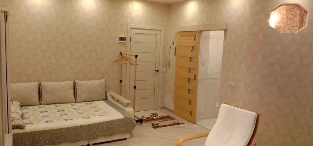 Квартира Квартира Просторная светлая студия в Сириусе на красивой набережной реки Мзымты — Сириус