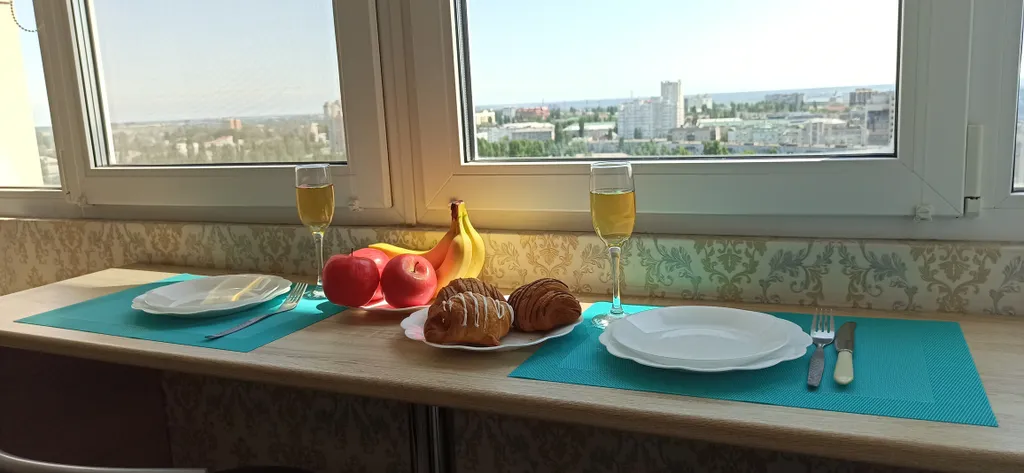 Квартира-студия в ЖК Атмосфера с шикарным видом из окна — аренда посуточно в Липецк