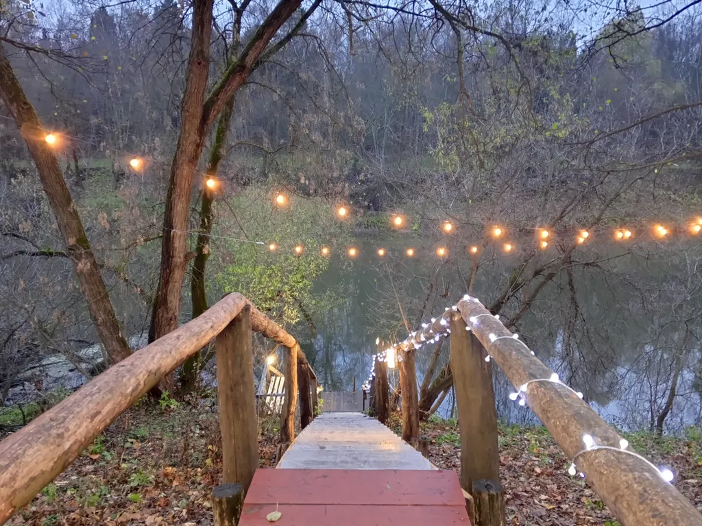 Новый год с русской баней на дровах