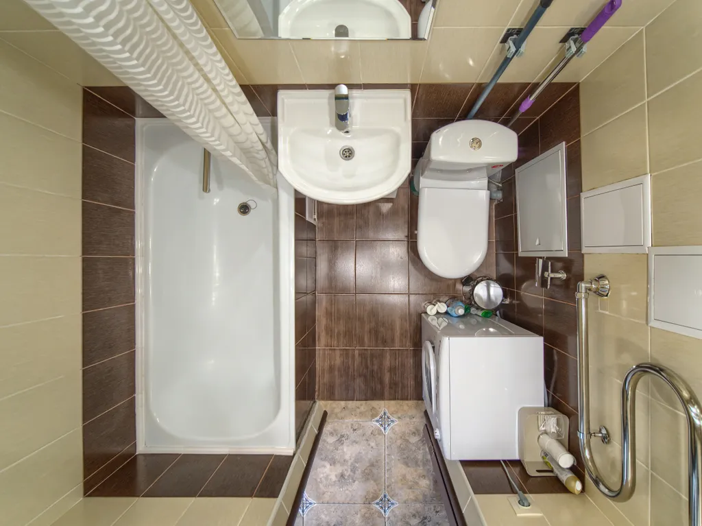 Стильная студия с видом на город в 20 минутах до центра