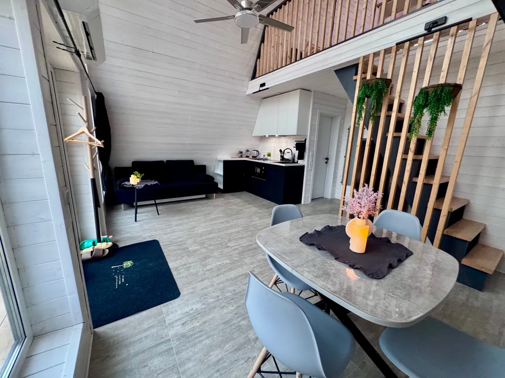 Дом афрейм с чаном