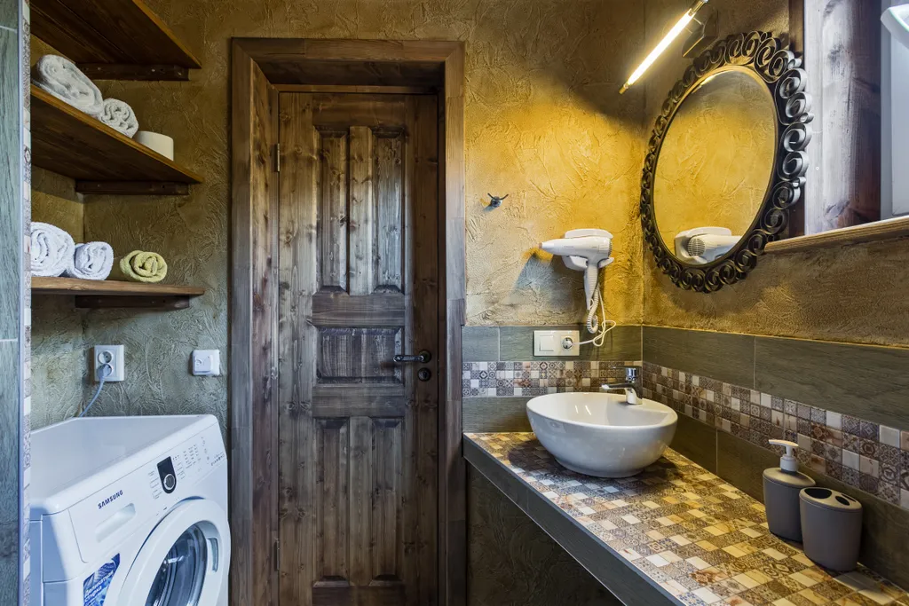 Афрейм (дом-шалаш) ОСЕНЬ с баней