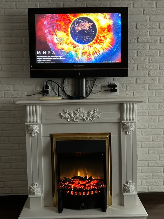 Комфортная 2-к квартира с камином на 50 лет ВЛКСМ