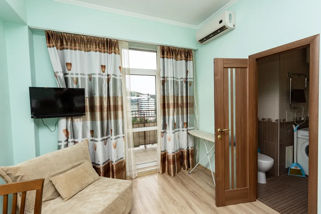 Стильная 1-комнатная квартира у моря