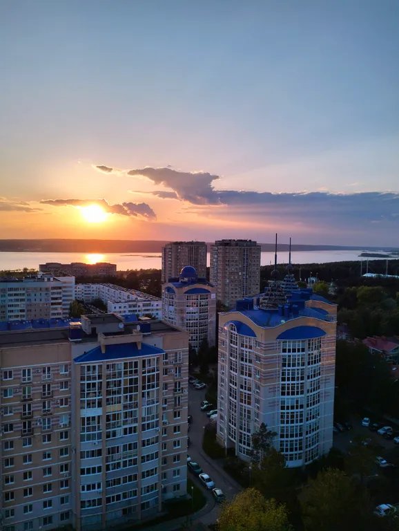 Уютная квартира с видом на Каму