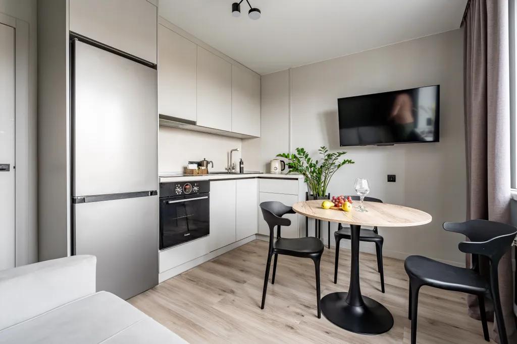 Евродвушка для 5 гостей у метро Парнас || Сатин Хоум апарт