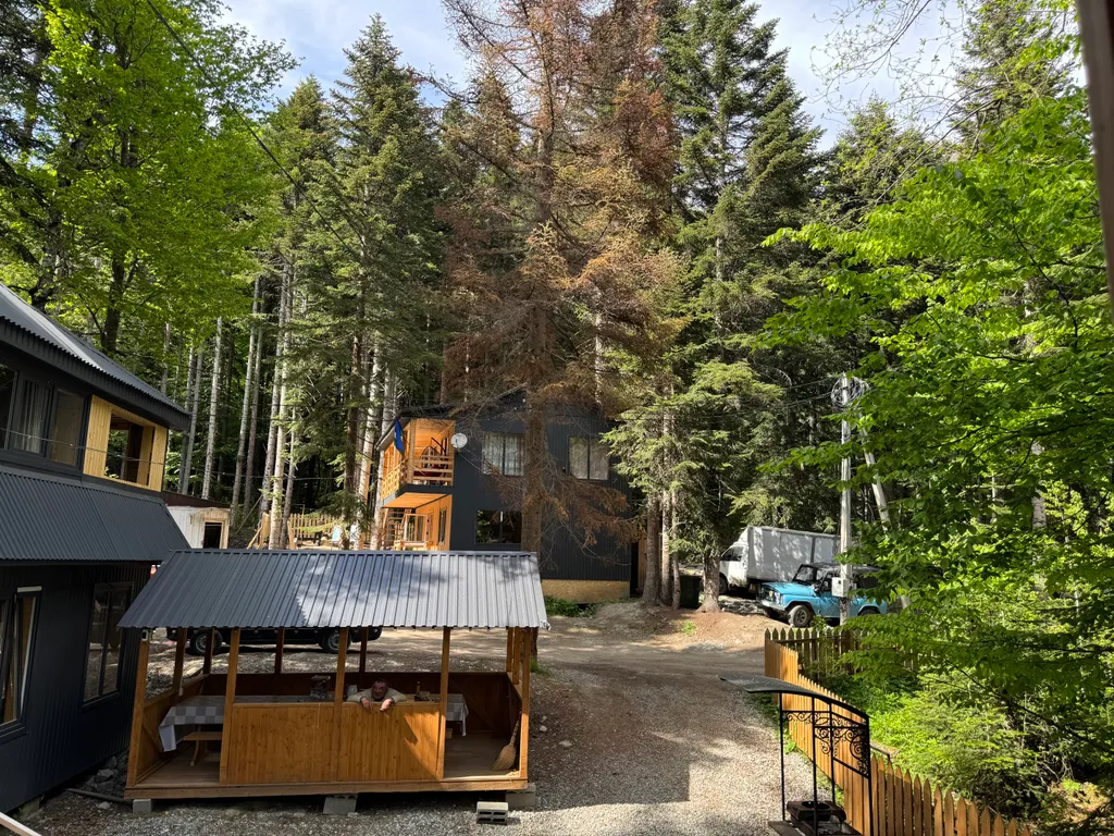 Коттедж в лесу, 12 спальных мест (весь дом)