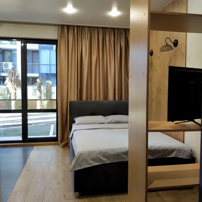 Квартира Квартира Апартамент Мадрид с бассейном — Адлер