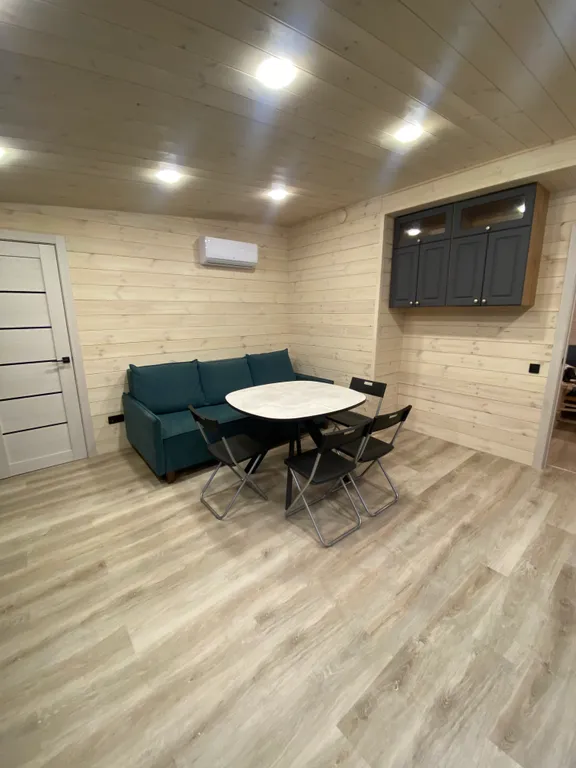 Уютный дом с баней, с панорамным видом на гору Ежовая