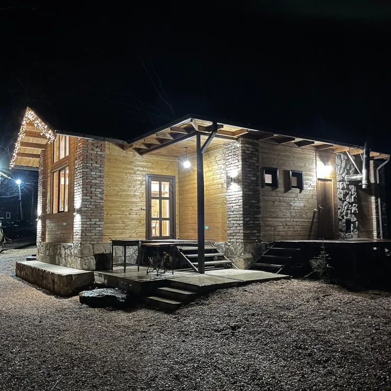 Сказочный дом в горной части Республики Адыгея