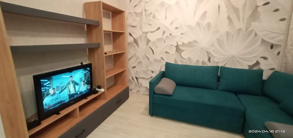 Уютная квартира в центре города с отдельной спальной комнатой