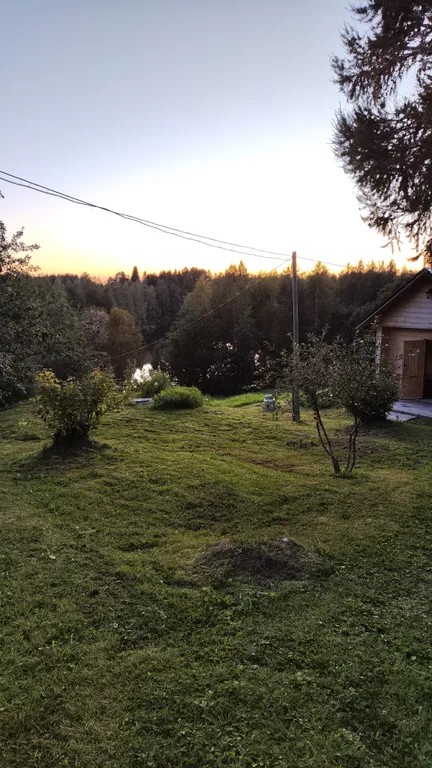 Настоящий деревенский домик в Карелии