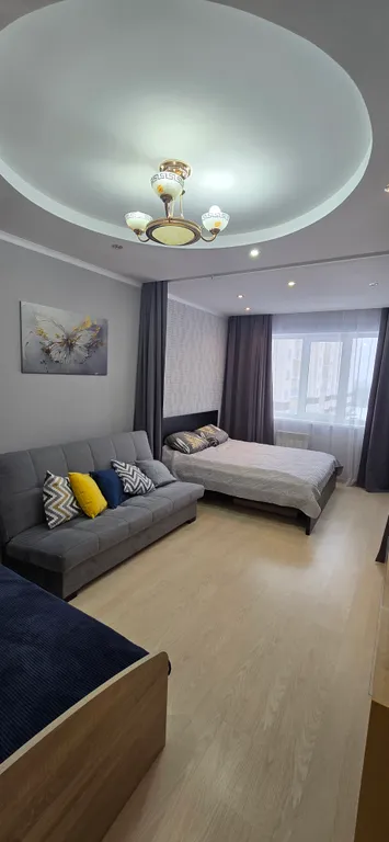 Просторная евро-двухкомнатная кваpтира в центре города Нягань