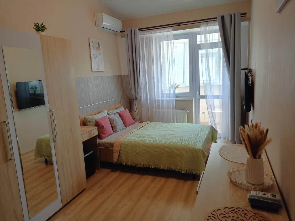 Квартира Уютная однокомнатная квартира с лоджией — Севастополь